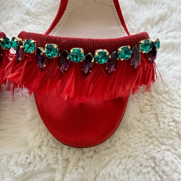 Miu Miu women heel slides size 37 EU Authentic - Picture 2 of 6